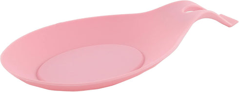Silicone Spoon Rest for Kitchen Spoon Holder - Pink...