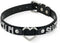 Black Heart O-ring Letter Choker Necklace For Women, Punk Handmade PU Leather Leash Collar For Girl Adjustable Gothic Jewerly...
