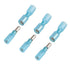 100PCS Heat Shrink Bullet Connectors, Heat Shrink Female & Male Connectors Bullet Terminals, Insulated Waterproof Marine Crimp Automotive Connecto...