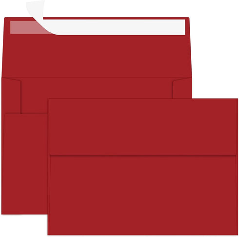 YINUOYOUJIA 50 Packs of A7 envelopes for invitation, 5x7 envelopes for Cards-Self Seal, Square Flap, Great for Wedding, Baby Shower, Mailing, Birt...