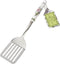 Portmeirion Botanic Garden 13" Slotted Spatula, Sweet Pea Motif - Porcelain Handle & Stainless Steel, Chip-Resistant Glaze - Ideal Kitchen Tool fo...