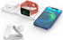 Wireless Charging Station: 3 in 1 Foldable Charging Station for iPhone, Wireless Charger for iPhone 15, 14, 13 Pro Max, Apple Watch & AirPods, Whi...
