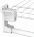 ClosetMaid 6609 SuperSlide Shelf and Hanging Bar Wall Bracket, White, Pack of 1...
