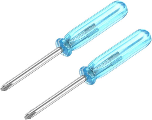 uxcell Mini Phillips Screwdriver, 2.0mm Cross Head 45mm Length for Small Appliances Repair, 2 Pcs...