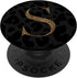 Leopard Cheetah Animal Print Alphabet Monogram with Letter S PopSockets PopGrip: Swappable Grip for Phones & Tablets PopSockets Adhesive PopGrip...