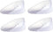 Heavy Duty Gel Heel Cups, Cushion Insert for Shock Absorption, Plantar Fasciitis, Sever’s Disease and Heel Pain Relief (2 Pairs)...