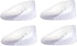 Heavy Duty Gel Heel Cups, Cushion Insert for Shock Absorption, Plantar Fasciitis, Sever’s Disease and Heel Pain Relief (2 Pairs)...