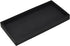 Bathroom Tray, 7.9" Silicone Vanity Tray for Counter, Kitchen Sink Soap Tray, Dish Holder Dispenser Countertop Toilet Tank Desk Organizer (Black)...