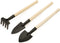 3 Pieces Small Gardening Hand Shovel Garden Trowel Transplanter Lightweight Comfortable Ergonomic Handle Gardening Tool Set Potted Plants Handle G...