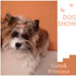 DaFuEn Dog Hair Clips Hair Bows for Small Dogs Puppy Crown Barrettes Girl Dog Tiara Crystal Rhinestone Dog Hair Accessories for Chihuahua Yorkie S...