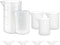 Gartful 9PCS Silicone Mixing Cups Set, Resin Casting Tool Kit, DIY Craft Set for Epoxy, 1pcs 700ml Oversize Measuring Cup, 1pcs 250ml Large and 3p...