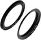 58-67(58mm Lens to 67mm Filter) Step-up Aerometal Camera Lens Filter Adapter Ring, Fire Rock Aviation Aluminum Alloy 58mm-67mm Step Up Ring for Fi...