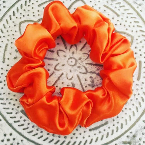 Satin Fabric for Bridal,Wedding,Decoration,Costume,60 Inches Wide-by The Yard(3 Yards,Orange)...