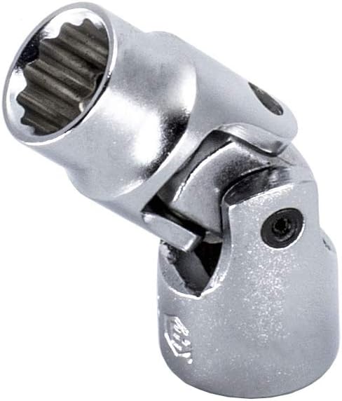 Genius Tools 1/4" Dr. 8mm Universal Hand Socket (12-Point) - 253508...