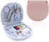 MEIYOUJU AM 2 Pack Min Travel Sewing Kit DIY Sewing Supplies Portable Sewing Tool Kits Plastic Sewing Kit Box Beginner Friendly Emergency Sewing R...