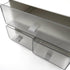 Desk Drawer Storage Box, Stackable Design, Stationery/Office Supplies Organizer, Plastic Cosmetic Organizer.For Stationery/Office Supplies/School/...