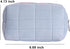 LYDZTION Plush Makeup Bag Cosmetic Bag for Women,Zipper Large Solid Color Travel Toiletry Bag Travel Make Up Toiletry Bag Washing Pouch...