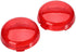 ZYTC Red Harley Turn Signal Lens Covers Lenses Pack of 2...