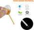 60 Pieces Cupcake Pipettes Plastic Pipettes Squeeze for Strawberries Chocolate 4ml Plastic Transfer Pipettes Liquid Pipettes Dropper Disposable Cu...