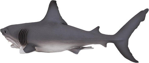 MOJO Large Great White Shark Realistic International Wildlife Toy Replica hand painted figurine...