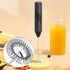 Milk Frother Handheld,Battery Operated Electric Milk Foam Maker with Stand,Coffee Frother,Stainless Steel Whisk Drink Mixer Foamer, for Coffee, La...