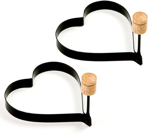 Norpro Nonstick Heart Pancake/Egg Rings, Set of 2...