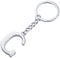 Keychain Initial Letter Key Chain Silver for Men Women Personalized Alphabet Monogram Keychain for Car Keys...
