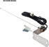 HYS TCJ-N1 3/8" to 3/4" Hole Mount with NMO Bracket L Shape Fender Mount 13'/About 4m RG-58 Coax Cable NMO to PL259 for All VHF/UHF/CB Radio NMO A...