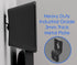 Speaker Wall Mount Brackets - Slim Satellite Design, Universally Compatible for Bose & Most Brands, Heavy Duty Holds 33 lbs, Industrial Metal, M5 ...