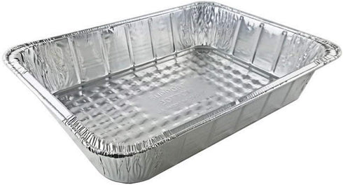 14" x 10" x 3" Aluminum Oblong Baking Pans 3” Deep Pans for Big Meals – Super Strong Foil Baking Tins - Ideal for Roasting Poultry, meats, Lasagna...
