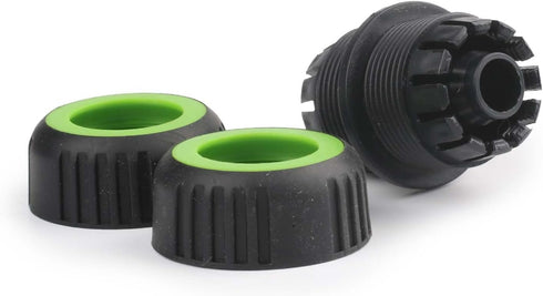 Garden Hose Plastic Repair Connector Fitting for 1/2" Hose, Water Hose Mender, Leakproof Design, Easy Installation, Set of 2 (2, 3/4”)...