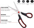 Scissors, Multipurpose office Scissors,8.5 Inch Ultra Sharp Shears, Comfort-Grip Handles Household scissors?Sturdy Sharp Craft Supplies - Pack of ...
