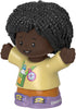Replacement Part for Fisher-Price Little People Playset - HBW73 ~ African-American Girl Hiker Figure with Water Bottle Print ~ Works Great with An...