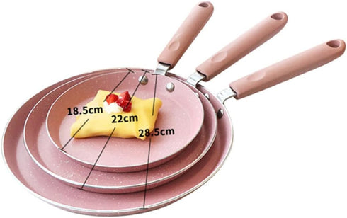 Hemoton Metal Cooking Utensils Small Frying Pan Nonstick Japanese Omelette Pan Frying Skillet Pan Pancake Fry Pan Aluminum Frying Pan Useful Omele...