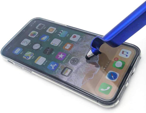 Stylus Pen, SITAKE 12 Pcs Multifunctional 3 in 1 Phone Holder + Capacitive Stylus + Ballpoint Pens, Mobile Phone Stand Stylus Pens for All Touch S...