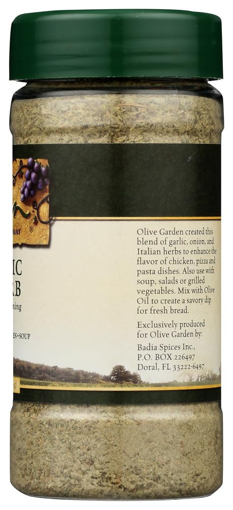 Olive Garden Garlic & Herb Italian Seasoning, 4.5 Ounce...