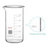 stonylab Glass Beaker, 1-Pack Borosilicate Glass Graduated Tall Beaker with Pouring Spout Lab Beaker, 1000 ml...