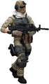 JOYTOY 1/18 Action Figures U.S.Army Delta Assault Squad Machine Gunner Collection Models Christmas Birthday Gifts...