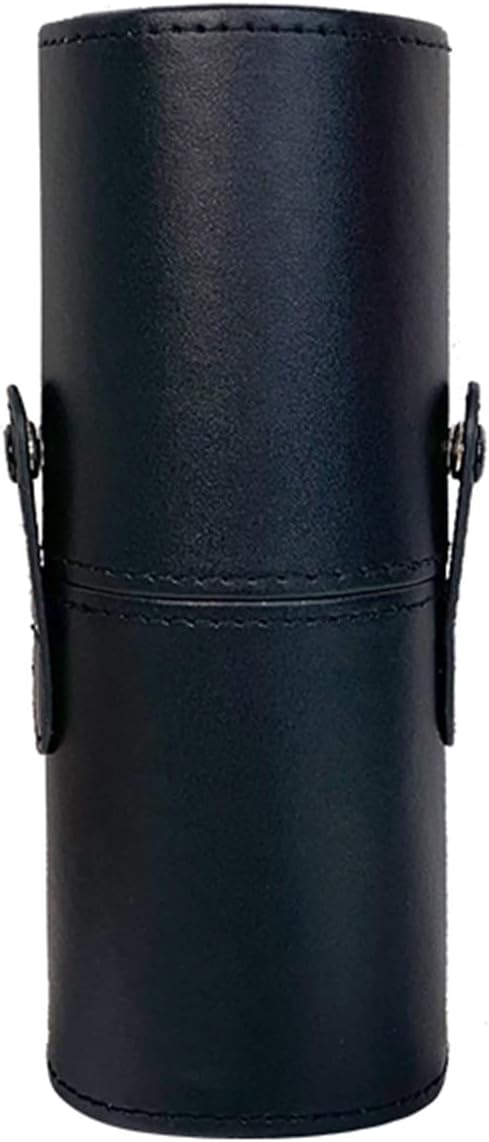 Makeup Brush Holder Travel Brushes Case Bag Cup Storage Dustproof for Women (Black)...