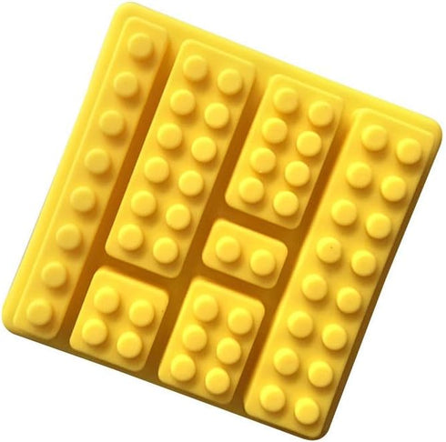 2 Pack, Cute Building Block Shaped Silicone Chocolate Candy Cake Mold...