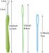 4 Sets Knitting Loom Hooks, Crochet Hook Set with 8 Pieces Needles for Knifty Knitters ?......