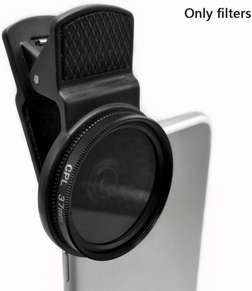 37MM Circular Universal Portable Polarizer Camera Lens CPL Filter Professional(Black)...