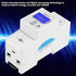 Single Phase Energy Meter 5-80A 230V 50Hz Electric KWh Meter LCD Energy Meter Watt Meter, DDS015 Single Phase Din Rail KWH Energy Meter...