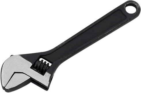 4" Mini Size Adjustable Spanner, 4 inch Black Tiny Wrench Repair Hand Tool, Jaw Capacity 0~14mm...