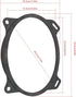 6x9 Inch Rear Deck Speaker Adapter Spacer Ring Fit for Camry 2002-2011 Corolla 2003-2013 Solara 2004-2009 Yaris Liftback 2007-2015 Yaris Sedan 200...