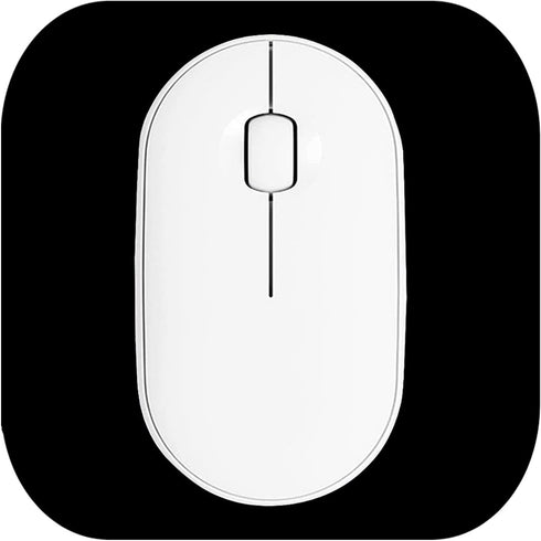 Mini Mouse Pad, 6x6 Inches, Waterproof Non-Slip Rubber Base, for Laptop, Keyboard Tray, Wireless Mouse, Home, Office, Travel (Black)...