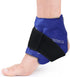 NEWGO Ankle Ice Pack Wrap for Swelling, Ice Pack for Ankle Injuires Reusable Ankle Cold Pack Wrap Hot Cold Therapy Ankle Ice Wrap for Sprained Ank...