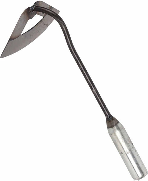 Ejoyous Garden Hoe, Stainless Steel Hollow Hoe Weed Rake Hand Gardening Weeder Tool for Home Garden Backyard Farm Weeding Loosening and Planting (...