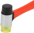 Rubber Mallet Hammer Double Faced Soft Mallet 40mm Diameter with 10.4" Soft Fiberglass Handle for Construction Home Renovation Flooring Installati...
