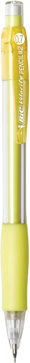 BIC Velocity Original Mechanical Pencil, Medium Point (0.7mm), 4-Count (Pack of 6)...